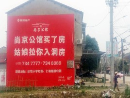 宣城墙体广告在乡镇、农村市场的媒体优势