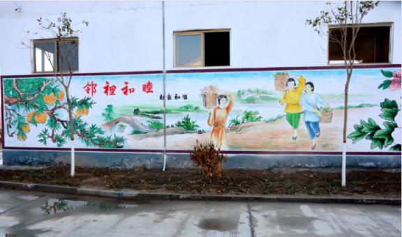 宣城乡镇文化墙 乡风文明焕发新活力