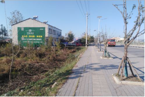 宣城书山南院墙体广告