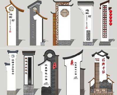 宣城美丽乡村标识标牌有哪些分类？