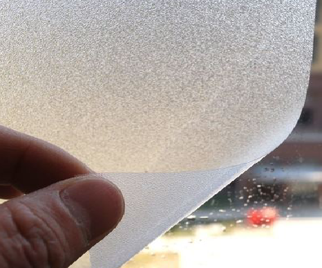 宣城玻璃门外面粘广告用什么材料好？