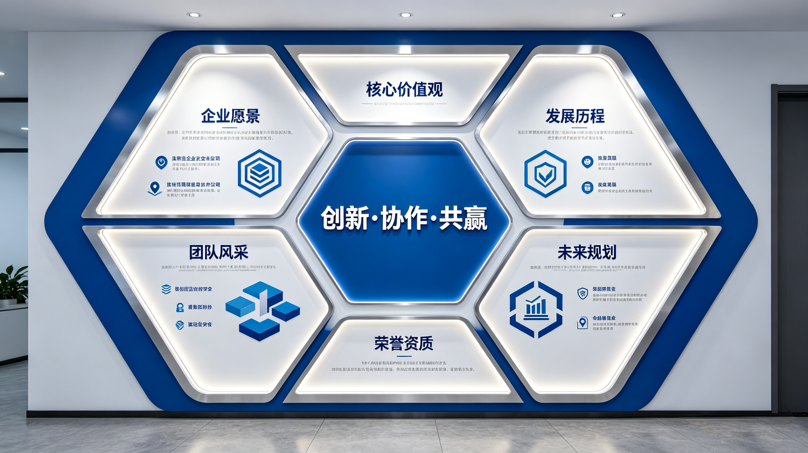 宣城企业文化墙六边形避坑指南（新手常犯5个错误）